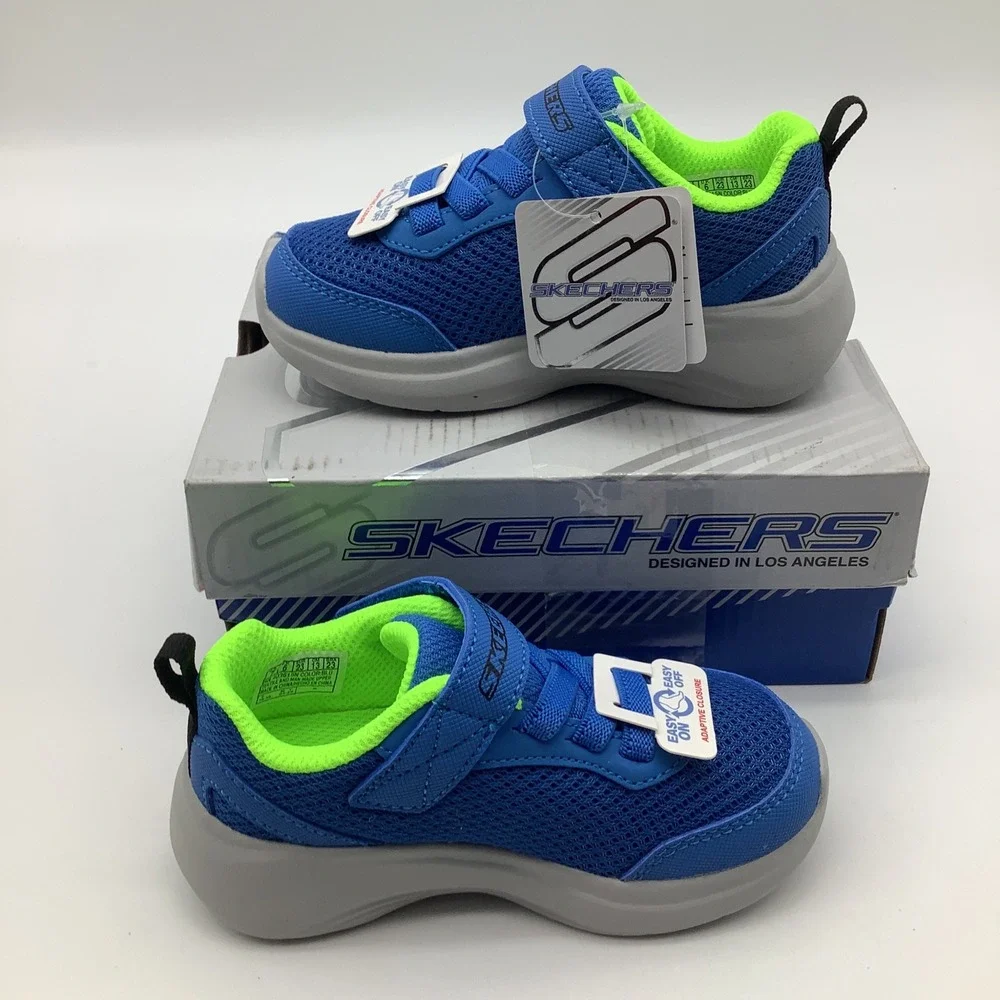 Skechers Kids Toddler Selectors Reset‎ Achieved Easy On Washable Shoes Size 7